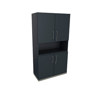 4260649684429 - Regalschrank Oldenburg 4260649684429 lavagrau 4 Fachböden 1000 cm 442 cm 4260649684429 - Regalschrank Oldenburg 4260649684429 lavagrau 4 Fachböden 1000 cm 442 cm