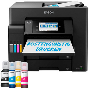AKTION: EPSON EcoTank ET-5805 4 in 1 Tintenstrahl-Multifunktionsdrucker schwarz mit 100 Euro CashBack