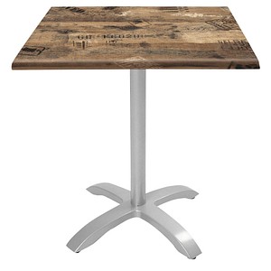Bistrotisch Garden Pleasure braun quadratisch