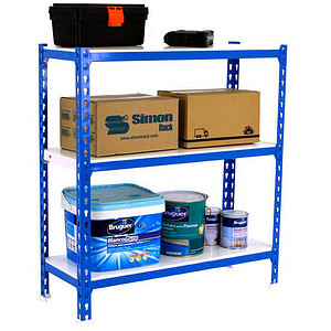 8425437085086 - Schwerlastregal SIMONCLICK 3 8425437085086 blau weiß 900 x 500 x 1000 cm 8425437085086 Simonrack