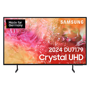 8806095474885 - Crystal UHD 4K DU7179 LED-TV 108 cm 43 Zoll EEK G (A - G) CI+ DVB-C DVB-S2 DVB-T2 HD WLAN UHD Smart TV Schwarz