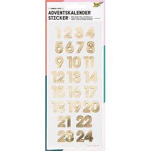 4001868144772 - Adventskalenderzahlen NUMBERS GOLD gold 24 St