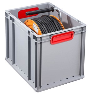 4005187567151 - Aufbewahrungsbox ProfiPlus 456715 305 Liter für A4 außen 400x300x320mm Kunststoff grau rot 4005187567151 Allit