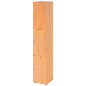 4032062313893 - HAMMERBACHER Schließfachschrank buche V264L3 6 6 DS 3 Schließfächer 400 x 420 x 2156 cm