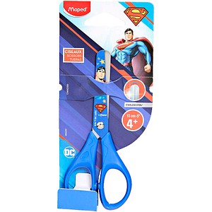 maped Kinderschere SUPERMAN blau mit Superman-Design 13,0 cm