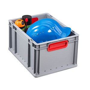 4005187567106 - Aufbewahrungsbox ProfiPlus 456710 208 Liter für A4 außen 400x300x220mm Kunststoff grau rot 4005187567106 Allit