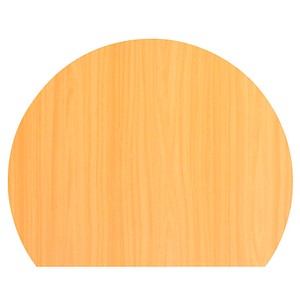 LA80 Anbautisch buche halbrund