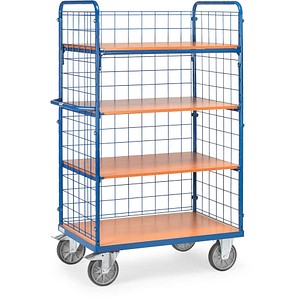 4017976841212 - Fetra fetra 8412-1 Etagenwagen Stahl pulverbeschichtet Traglast (max) 500 kg Brillantblau (RAL 5007)