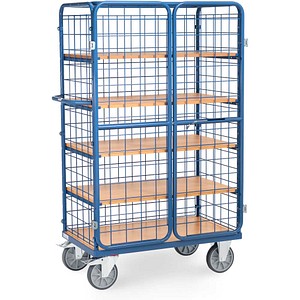 fetra Etagenwagen 8581-3DE blau 63,0 x 116,9 x 180,0 cm