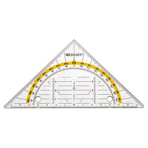 WESTCOTT Geometrie-Dreieck 14,0 cm