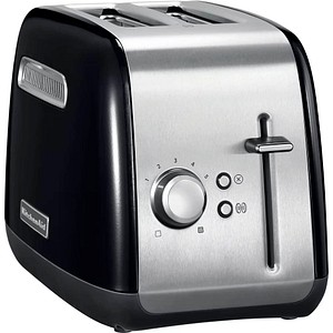 5413184400453 - KITCHENAID 5KTMT2115EOB Classic Toaster Onyxschwarz (1100 Watt Schlitze 2)