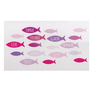 4006166395154 - Wachsmotive pink rosa Fische 4006166395154 - Wachsmotive pink rosa Fische