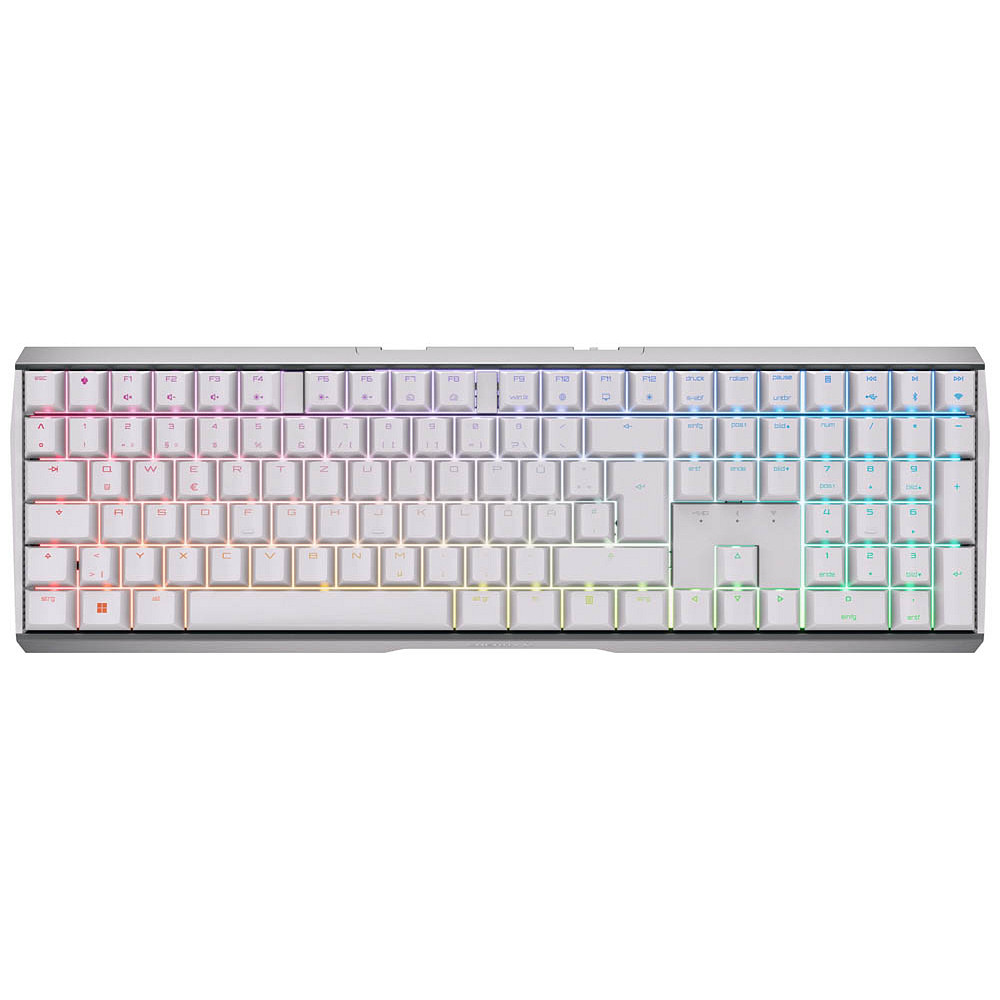 CHERRY MX 3.0S GamingTastatur kabellos weiß >>