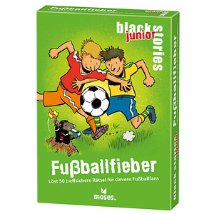 moses black stories junior – Fußballfieber Rätsel