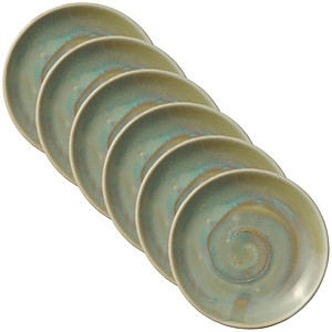 4029793461801 - 6 HEART & SOUL Dessertteller Perfect Match Thyme hellgrün 150 cm 4029793461801 HEART & SOUL 6 Stück