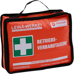 4011166200322 - Erste-Hilfe-Tasche Betriebsverbandtasche klein DIN 13157 orange 4011166200322 Leina-Werke