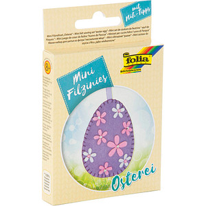 4001868117264 - Nähset Mini Filzinies Osterei mehrfarbig 4001868117264 Folia
