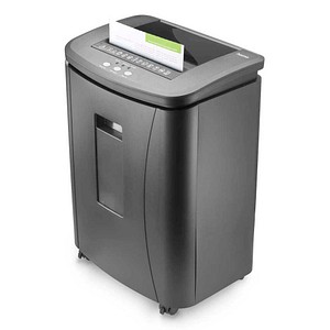 hama Safe Auto M1200 Aktenvernichter mit Partikelschnitt P-4, 4 x 20 mm, bis 120 Blatt, schwarz