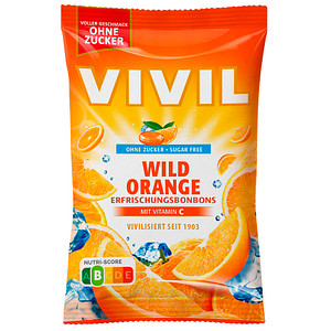 VIVIL® Wild Orange ohne Zucker Bonbons 120,0 g