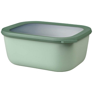 8720294018766 - Cirqula Vorratsdose Multischale Rechteckig - 3000 ml - Nordic Sage - Mepal