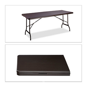 4052025970475 - relaxdays Gartentisch BASTIAN braun rechteckig 1780 x 740 x 720 cm 4052025970475 - relaxdays Gartentisch BASTIAN braun rechteckig 1780 x 740 x 720 cm