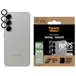 PanzerGlass™ Hoops® Kamera-Schutzglas für Samsung Galaxy S25