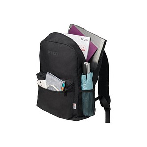 Laptop-Rucksack B2 15.6 Kunstfaser schwarz