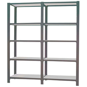 8425437108921 - Regal OFFICLICK 8425437108921 anthrazit silber 1800 x 400 x 2100 cm 8425437108921 Simonrack