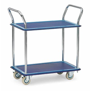 fetra Transportwagen 3112 blau 49,5 x 76,0 x 86,0 cm bis 120,0 kg