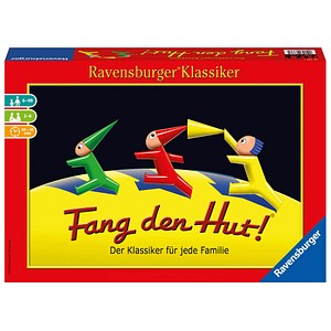 4005556267361 - Ravensburger Klassiker - Ravensburger 26736 - Fang den Hut - Hütchenspiel für 2-6 Spieler Familienspiel ab 6 Jahren Ravensburger Klassiker