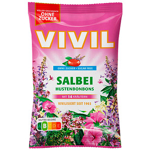 VIVIL® Salbei ohne Zucker Bonbons 120,0 g