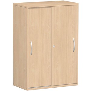 Geramöbel Aktenschrank Flex S-383502-BB, Holz abschließbar, 3 OH, 80 x 118,2 x 42,5 cm, buche 4038933481890 Geramöbel