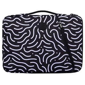 3130630172529 - Laptophülle Moon Kunstfaser schwarz bis 356 cm (14 Zoll) 3130630172529 Exacompta