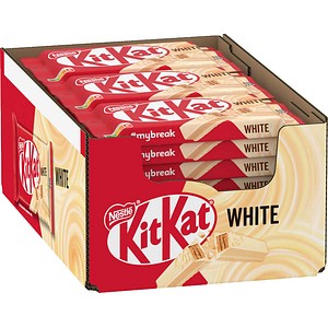 KitKat Weiße Schokolade Riegel 24er Pack Größe 24