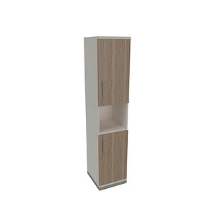 4260649684122 - Regalschrank Oldenburg 4260649684122 weiß eiche natur 4 Fachböden 400 cm 442 cm 4260649684122 - Regalschrank Oldenburg 4260649684122 weiß eiche natur 4 Fachböden 400 cm 442 cm