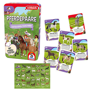 4001504514495 - Schleich Horse Club - Pferde Paare Kartenspiel 4001504514495 Schmidt
