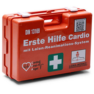 4011166210949 - Erste-Hilfe-Koffer Maxi Cardio DIN 13169 orange 4011166210949 Leina-Werke 4011166210949 - Erste-Hilfe-Koffer Maxi Cardio DIN 13169 orange 4011166210949 Leina-Werke