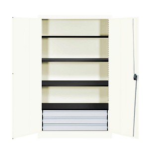 Stahlschrank entero weiß