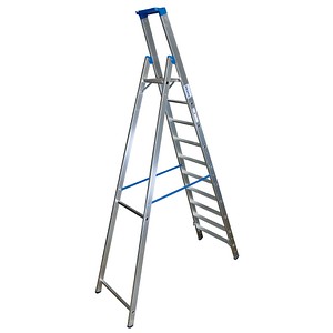 4009199124562 - Krause 124562 Aluminium Stufen-Stehleiter Arbeitshöhe (max) 435 m Silber DIN EN 131 13 kg 4009199124562 - Krause 124562 Aluminium Stufen-Stehleiter Arbeitshöhe (max) 435 m Silber DIN EN 131 13 kg