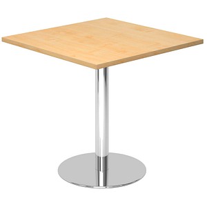 HAMMERBACHER Bistrotisch ahorn 80,0 x 80,0 x 74,5 cm