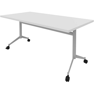 8055517526705 - Mehrzwecktisch Pop-up weiß alu rechteckig T-Fuß-Gestell alu 1600 x 800 x 740 cm 8055517526705 - Mehrzwecktisch Pop-up weiß alu rechteckig T-Fuß-Gestell alu 1600 x 800 x 740 cm