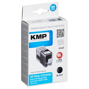 KMP H147 schwarz Tintenpatrone ersetzt HP 934XL (C2P23AE) KMP H147 schwarz Tintenpatrone ersetzt HP 934XL (C2P23AE)