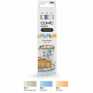 4013695266763 - COPIC Ciao Cozy Palette Layoutmarker-Set farbsortiert 10 + 60 mm 4013695266763 COPIC 3 Stück