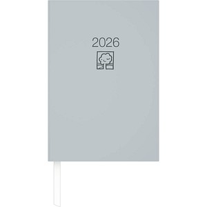 4069095001343 - Buchkalender 876 145x21cm 1 Tag 1 Seite grau 2026