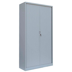 4061815525160 - Schiebetürenschrank 555150 lichtgrau 4 Fachböden 1000 x 457 x 1950 cm 4061815525160 LÜLLMANN