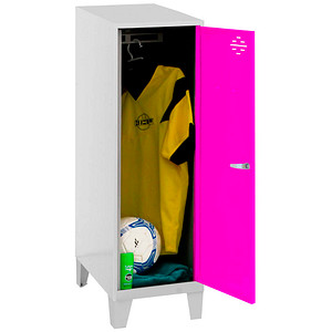 8425437120299 - Spind SIMONLOCKER DISM grau pink 8425437120299 1 Schließfach 300 x 500 x 1015 cm 8425437120299 Simonrack