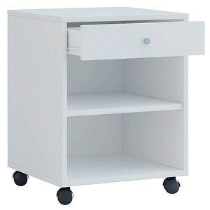 VCM my office Salda Rollcontainer weiß 1 Auszug 45,0 x 38,0 x 54,0 cm