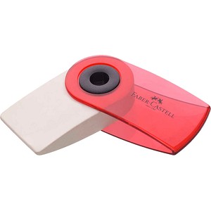 Faber-Castell Radiergummi Sleeve Mini weiß