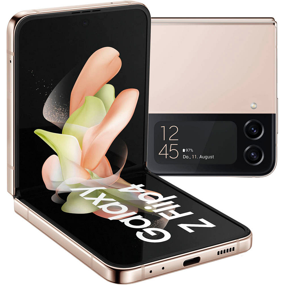 SAMSUNG Galaxy Flip 4 Dual-SIM-Smartphone pink gold 256 GB