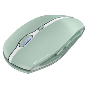 4025112102851 - CHERRY GENTIX BT Maus Bluetooth® Optisch Grün 7 Tasten 1000 dpi 2000 dpi Integriertes Scrollrad Wiederaufladbar